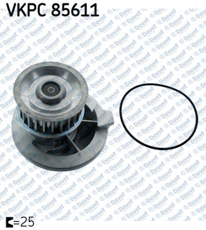 SKF VKPC 85611 Devirdaim Opel Astra F-G Vectra A-B Omega B Kadett E Calibra A 1.8i 16v - 1.7d - 2.0i 16v